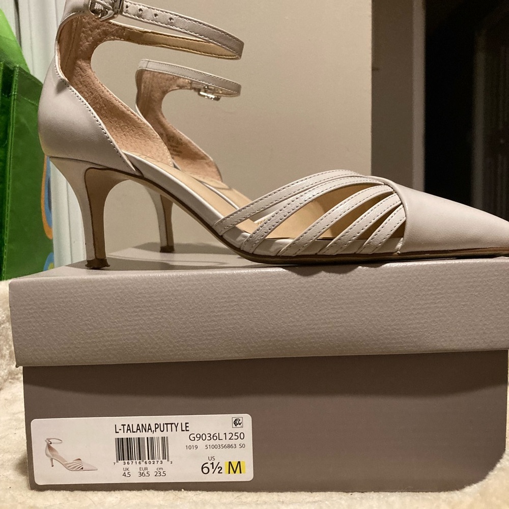 Franco Sarto L-Talana Putty Heels 6 ½